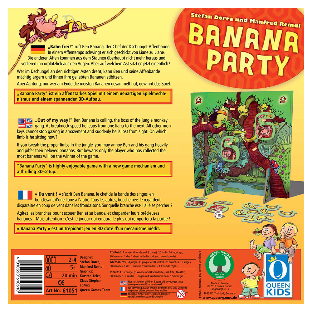 Banana Party – Queen Games – Connecting Generations
